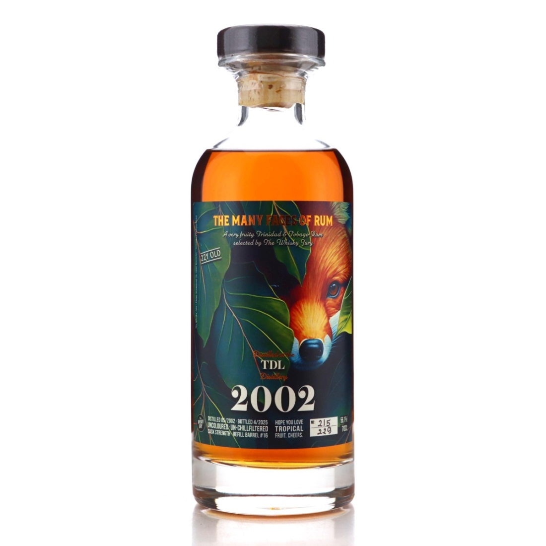 Image for Trinidad Distillers 2002 The Many Faces of Rum 22 Year Old