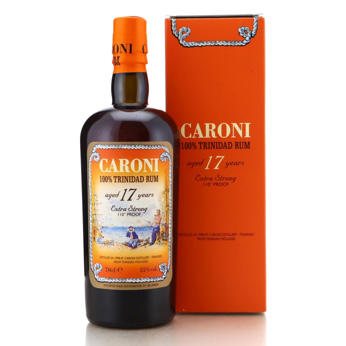 Image for Caroni 1998 100% Trinidad Rum 17 Year Old