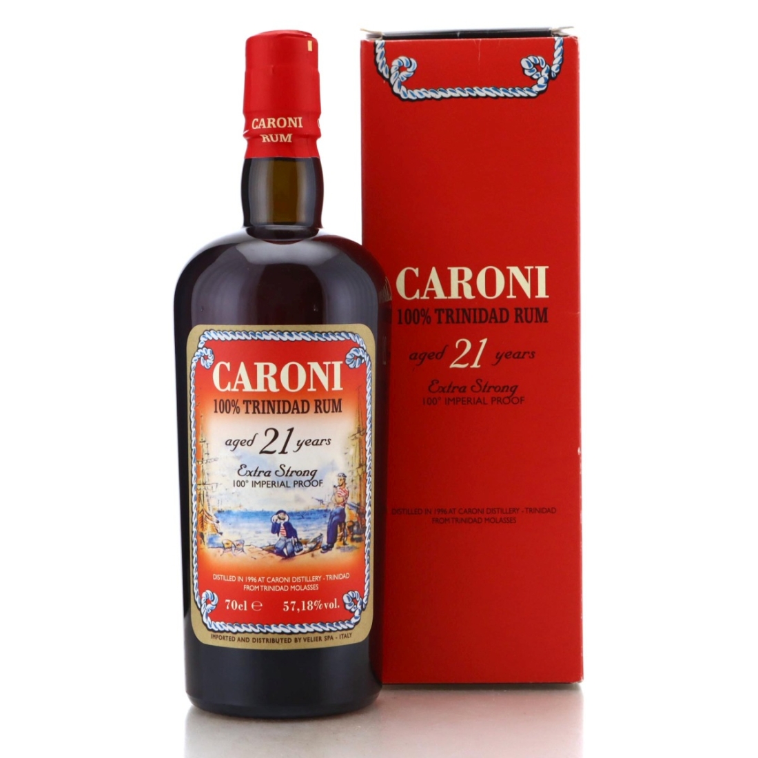 Image for Caroni 1996 100% Trinidad Rum 21 Year Old