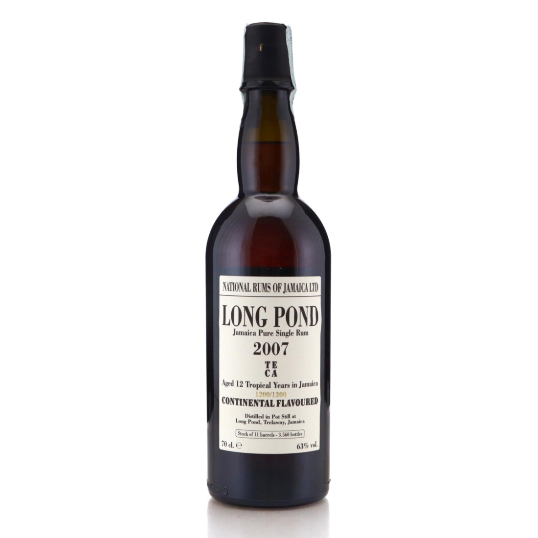 Image for Long Pond TECA 2007 Continental Flavoured 12 Year Old