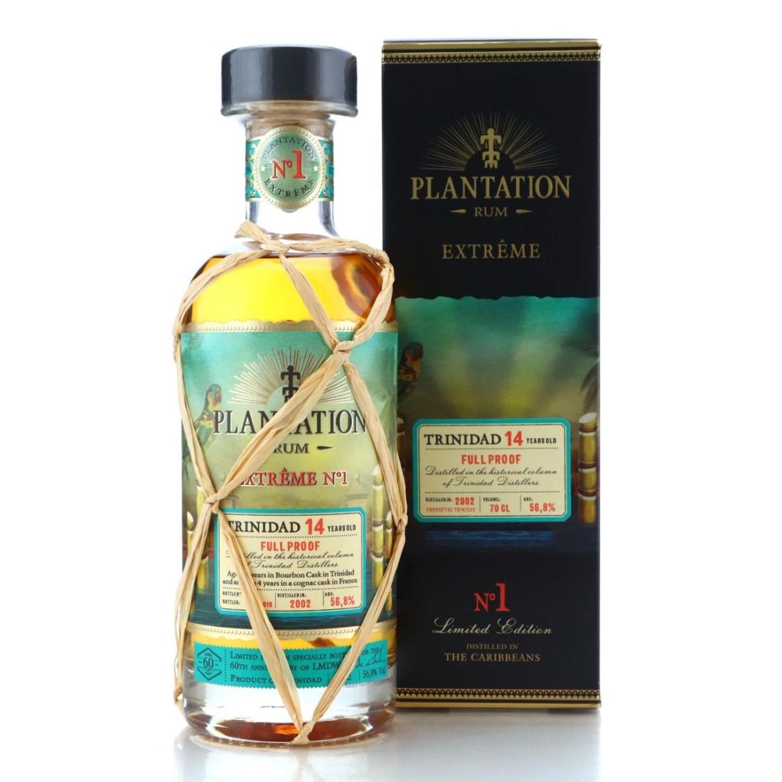 Image for Trinidad Distillers 2002 Plantation Extreme No.1 14 Year Old