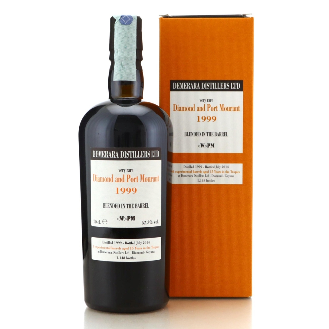 Image for Diamond & Port Mourant <W>PM 1999 Blended in the Barrel 15 Year Old