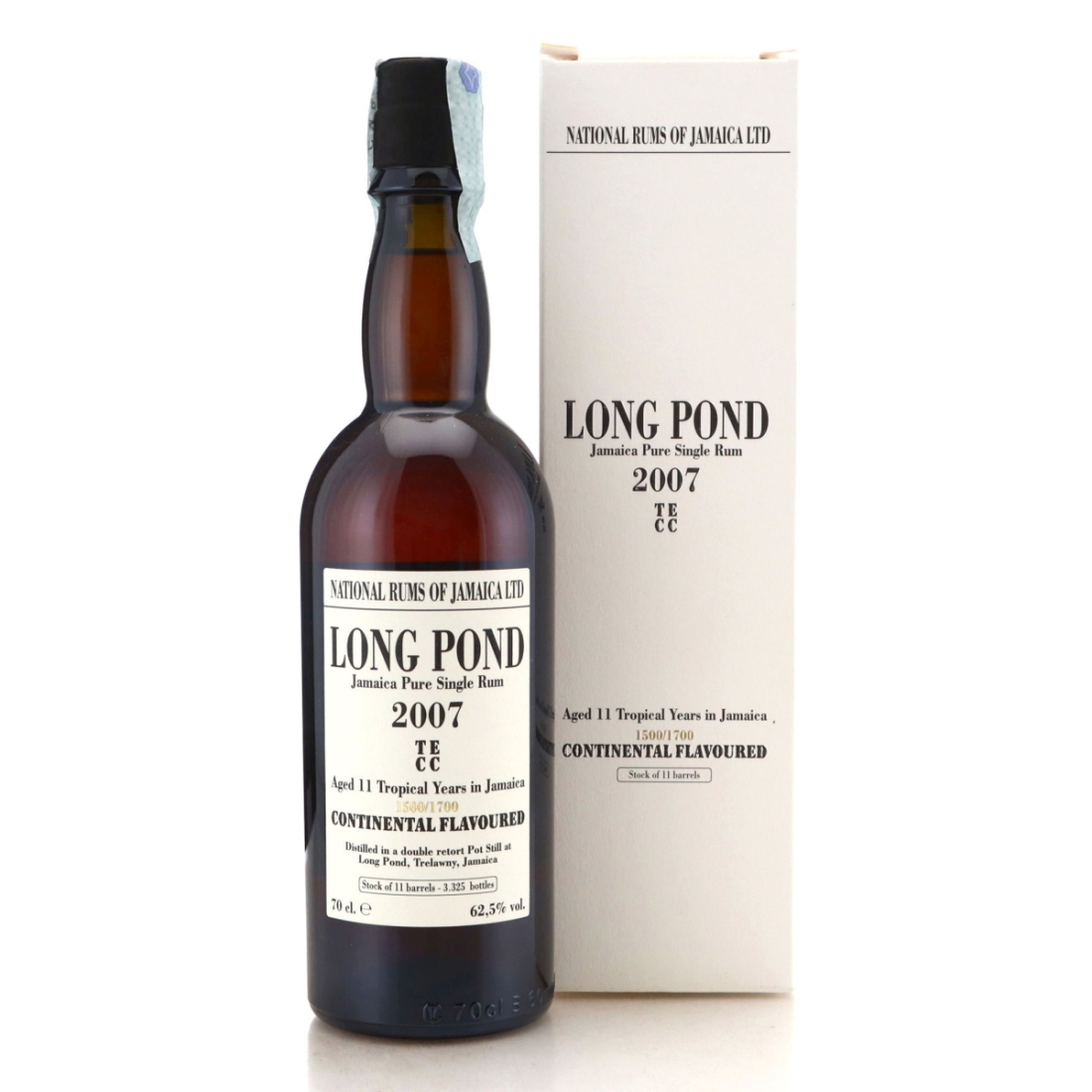 Image for Long Pond TECC 2007 Continental Flavoured 11 Year Old