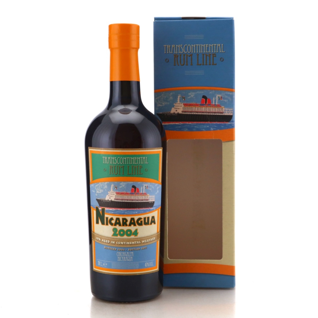 Image for Nicaragua Rum 2004 Transcontinental Rum Line #15
