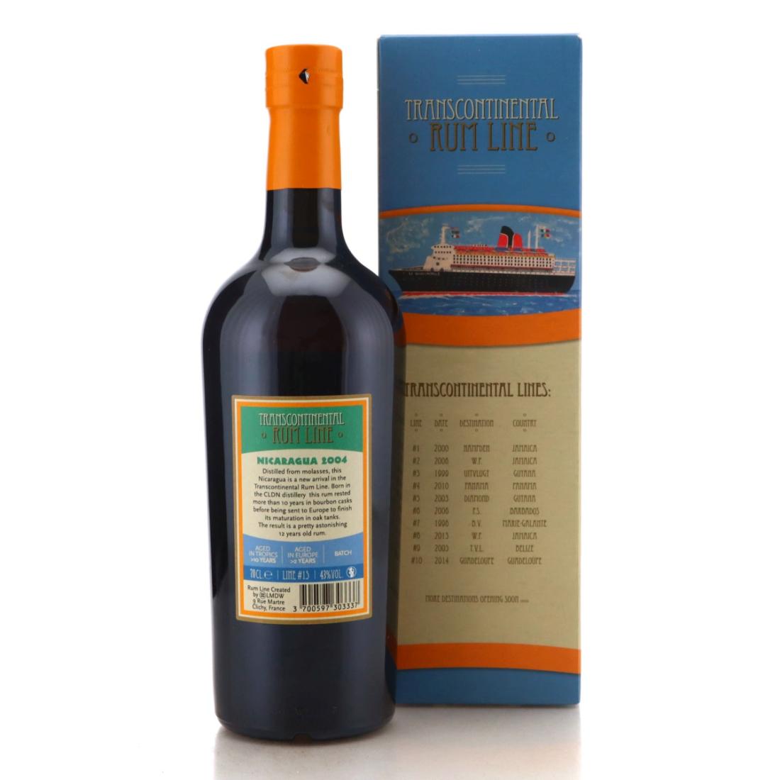 Image for Nicaragua Rum 2004 Transcontinental Rum Line #15