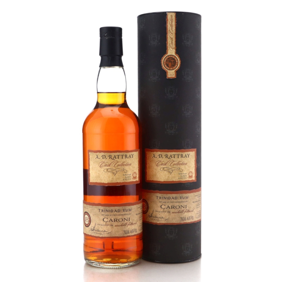 Image for Caroni 1997 A.D. Rattray Cask Collection 18 Year Old