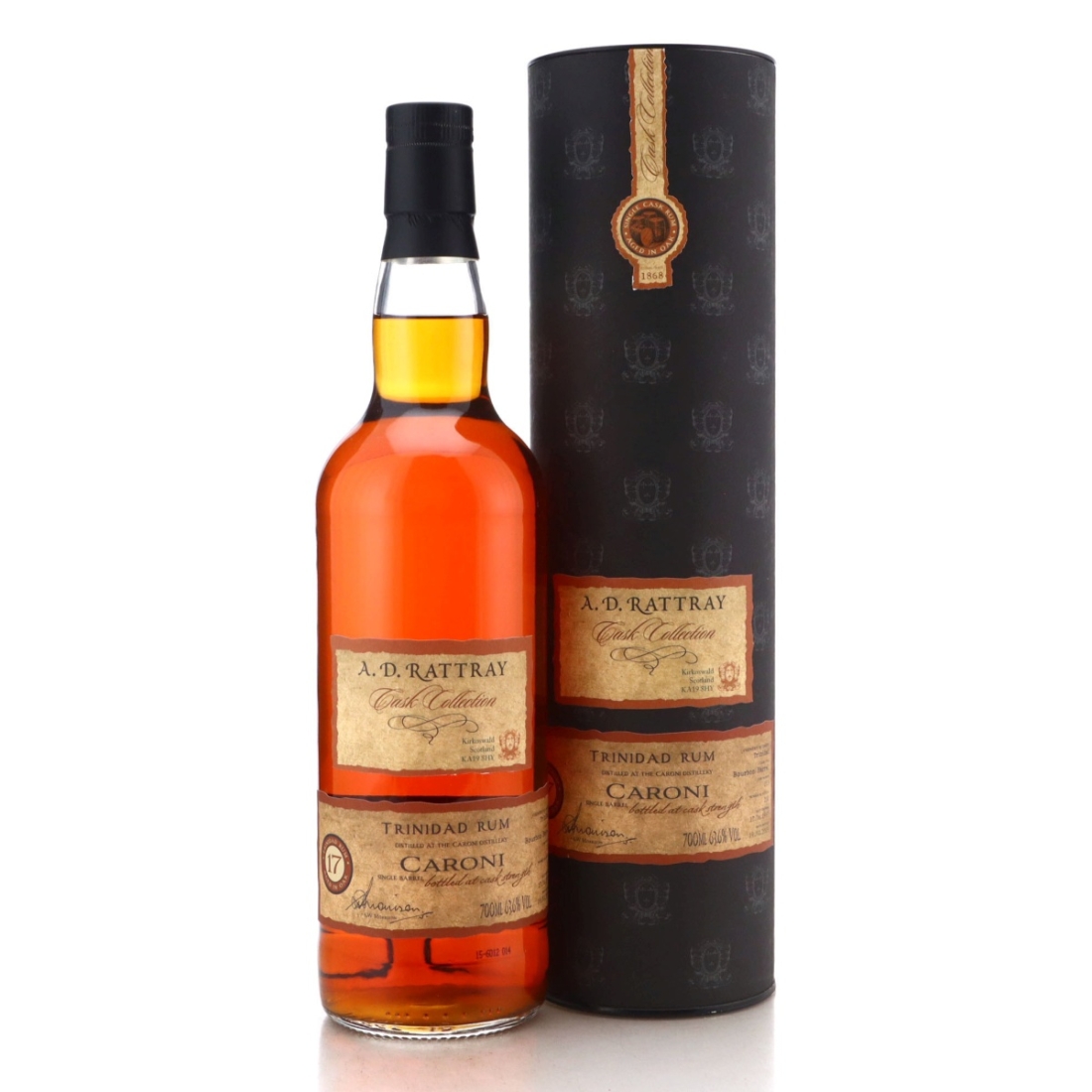 Image for Caroni 1997 A.D. Rattray Cask Collection 17 Year Old