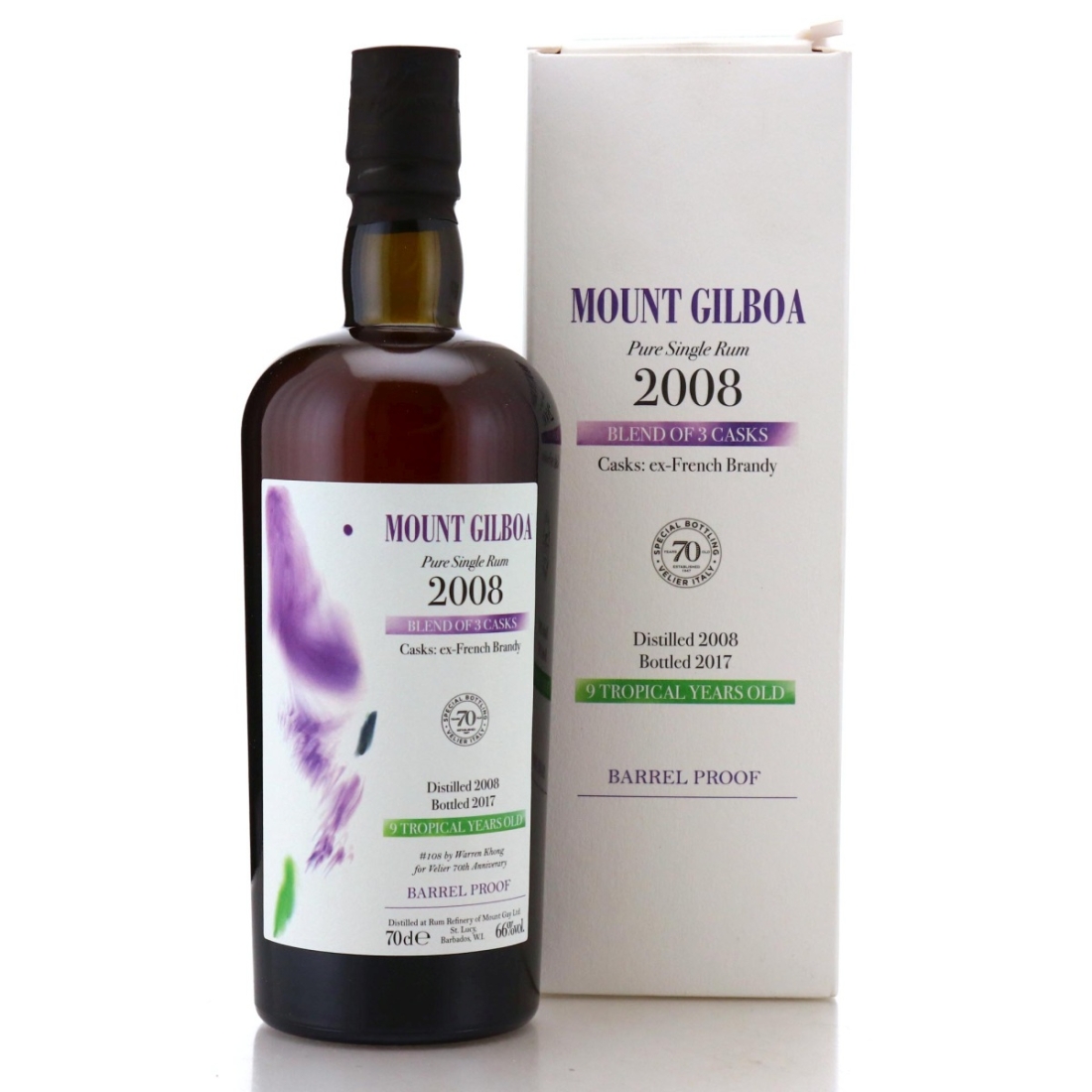 Image for Mount Gilboa 2008 Blend of 3 Casks 9 Year Old - #108 by Warren Khong
