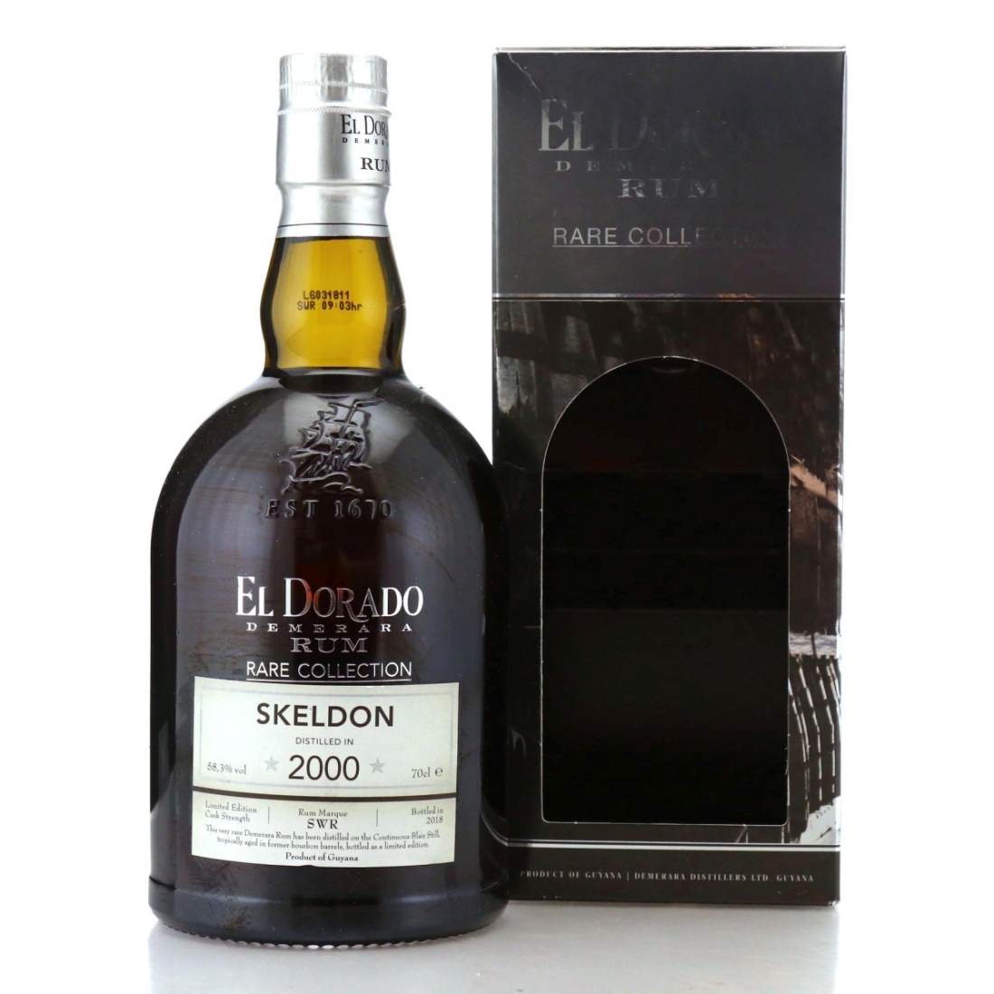 Image for Skeldon SWR 2000 El Dorado Rare Collection 18 Year Old