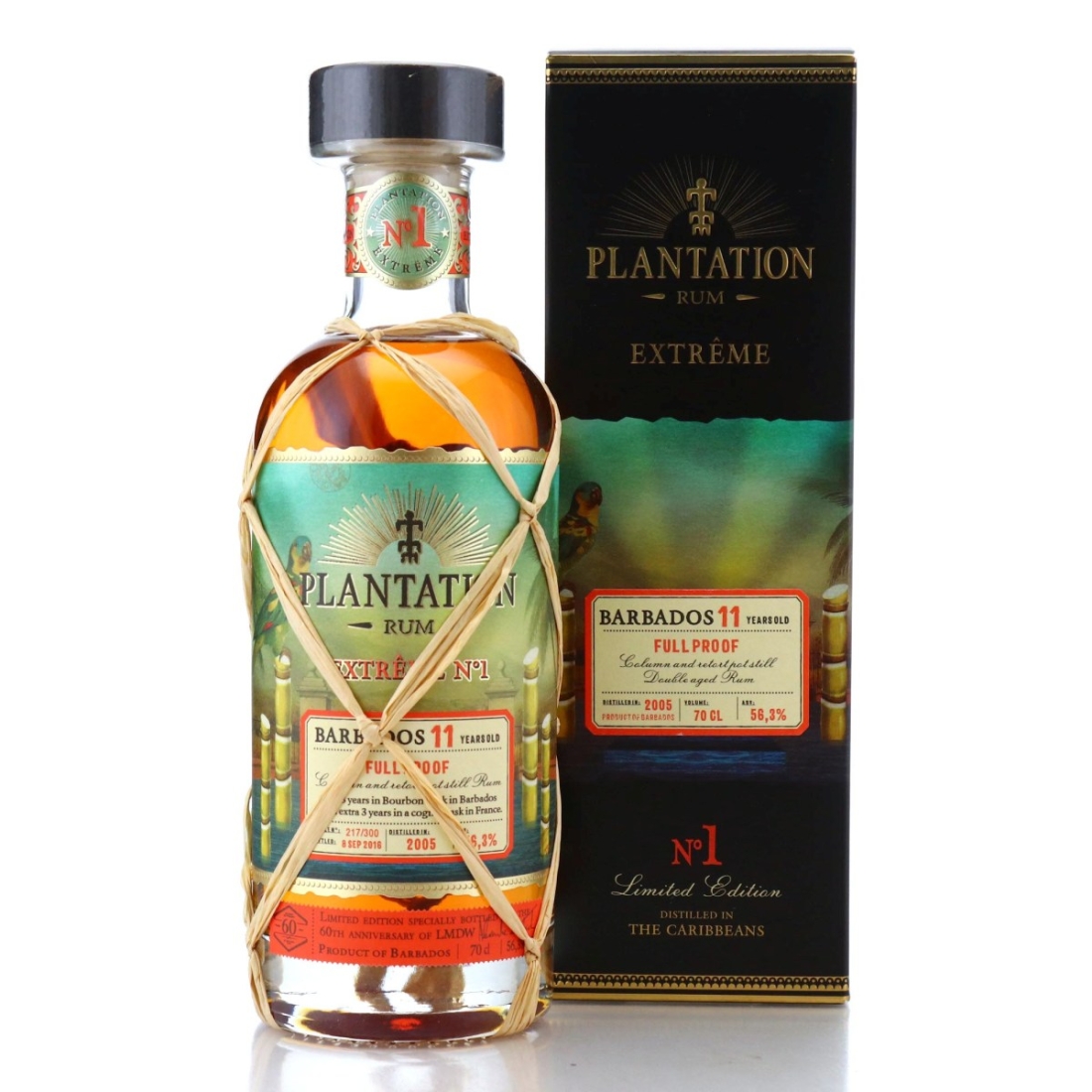 Image for Plantation Barbados 2005 Extreme No.1 11 Year Old