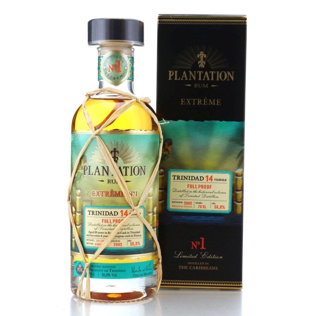 Image for Trinidad Distillers 2002 Plantation Extrême No.1 14 Year Old