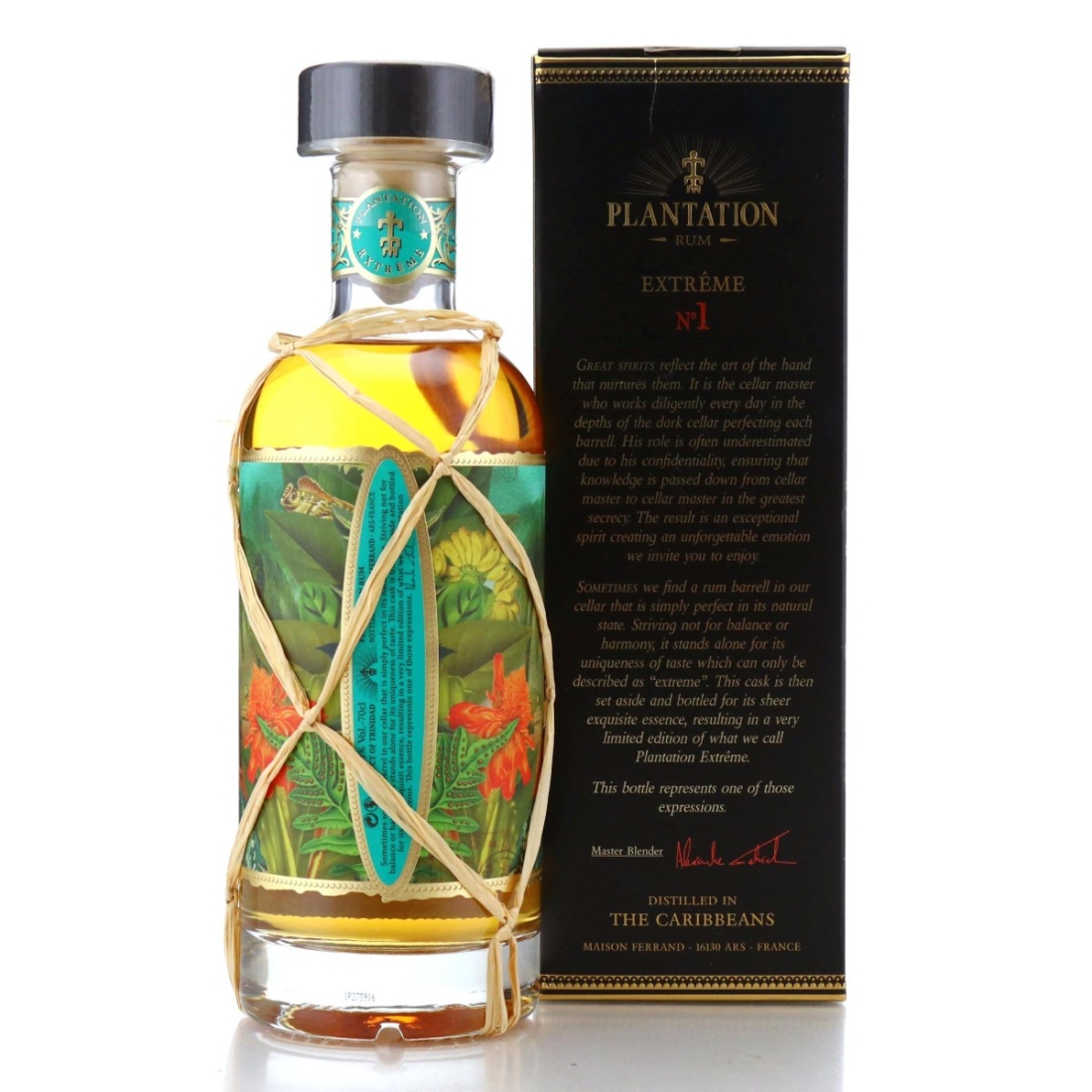 Image for Trinidad Distillers 2002 Plantation Extrême No.1 14 Year Old