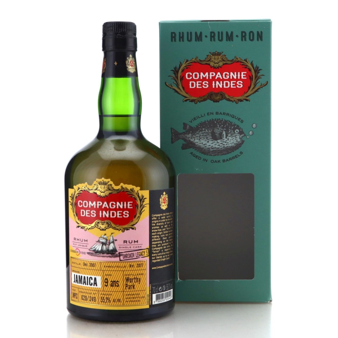 Image for Worthy Park 2007 9 Year Old - Uhrskov Legacy 5