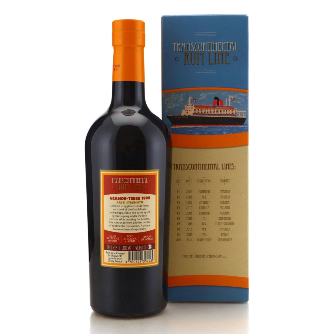Image for Grande-Terre 1998 Transcontinental Rum Line #7