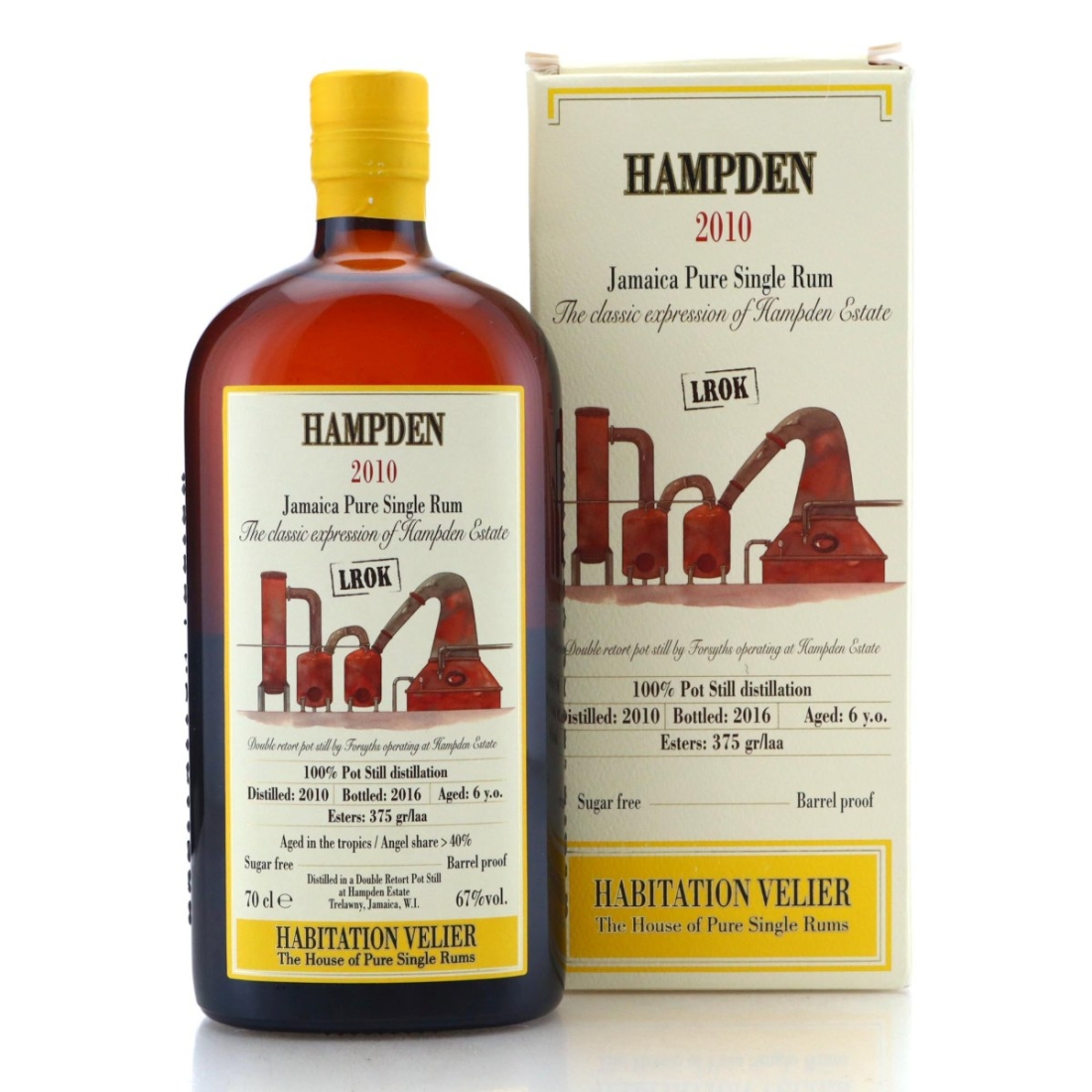 Image for Hampden LROK 2010 Habitation Velier 6 Year Old