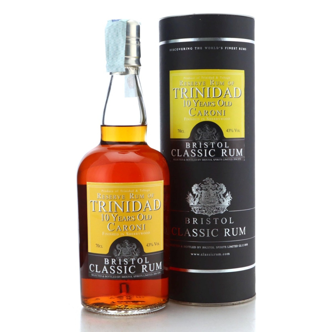 Image for Caroni Bristol Classic Rum 10 Year Old