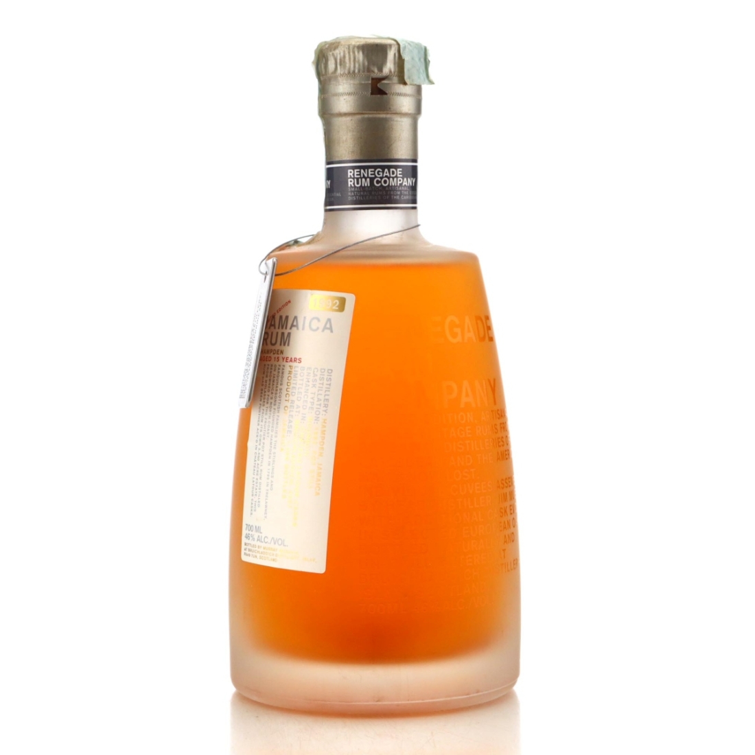 Image for Hampden 1992 Renegade Rum Company 15 Year Old