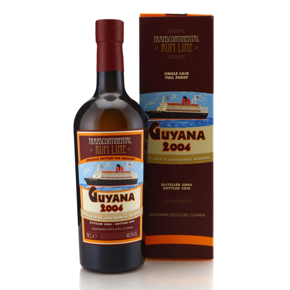 Image for Guyana Rum 2004 Transcontinental Rum Line #19