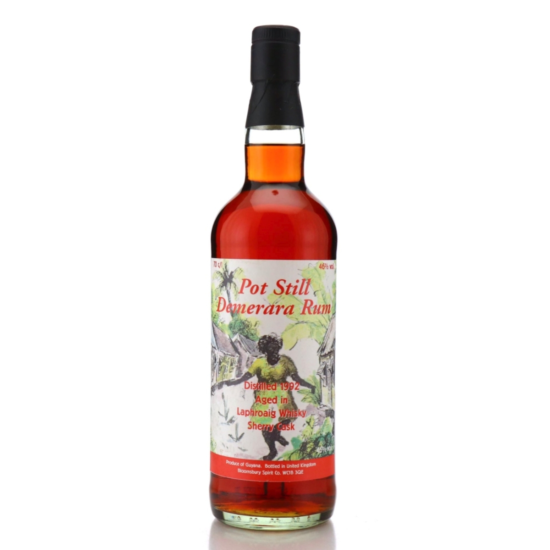 Image for Pot Still Demerara Rum 1992 Laphroaig Whisky Sherry Cask