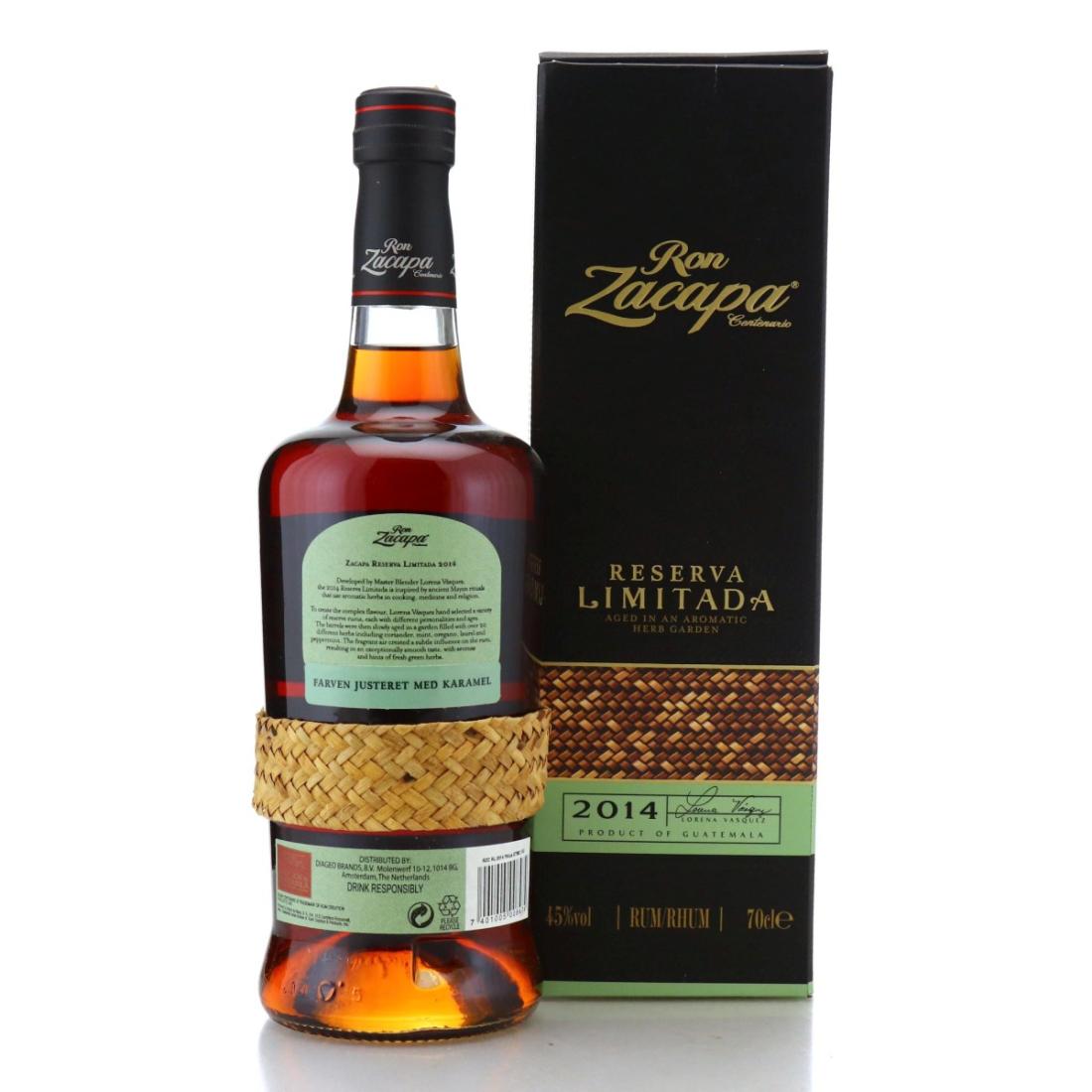 Image for Ron Zacapa Centenario Reserva Limitada 2014