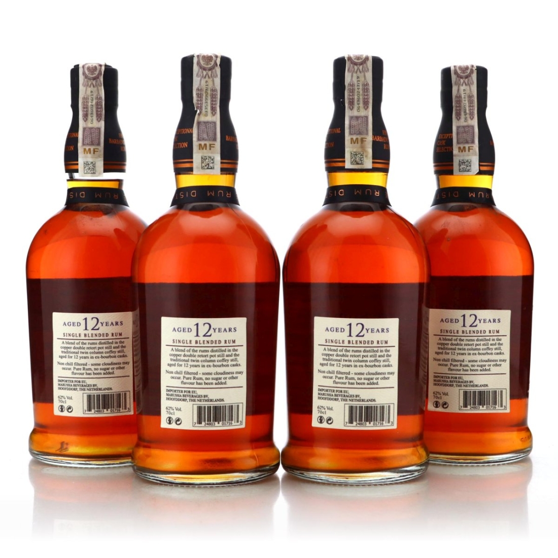 Image for Foursquare Private Cask Selection 12 Year Old x 4