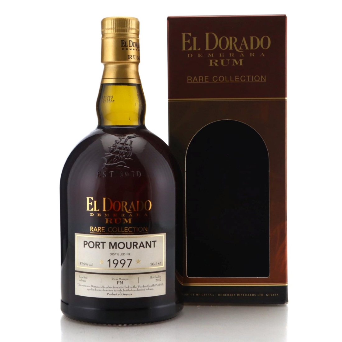 Image for Port Mourant PM 1997 El Dorado Rare Collection 20 Year Old