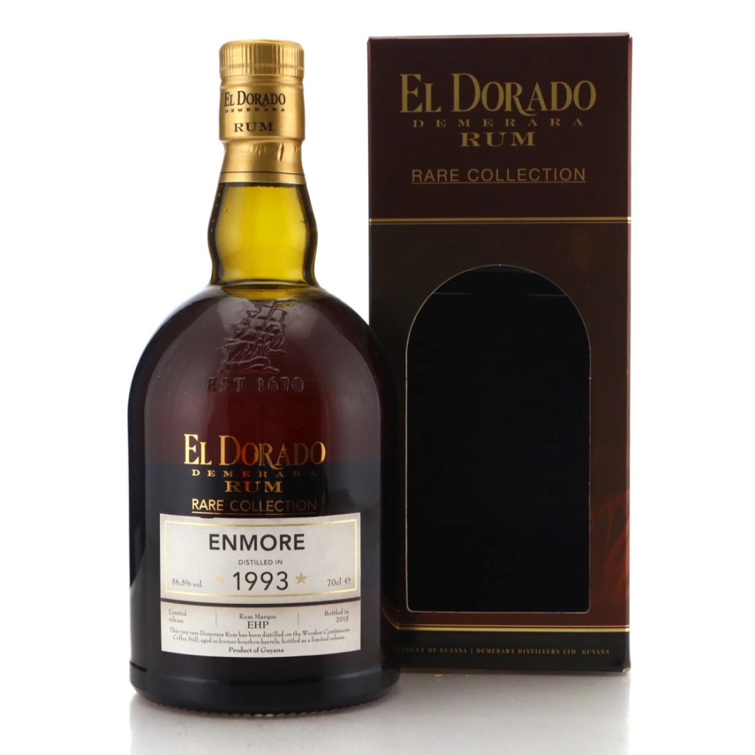 Image for Enmore EHP 1993 El Dorado Rare Collection 21 Year Old