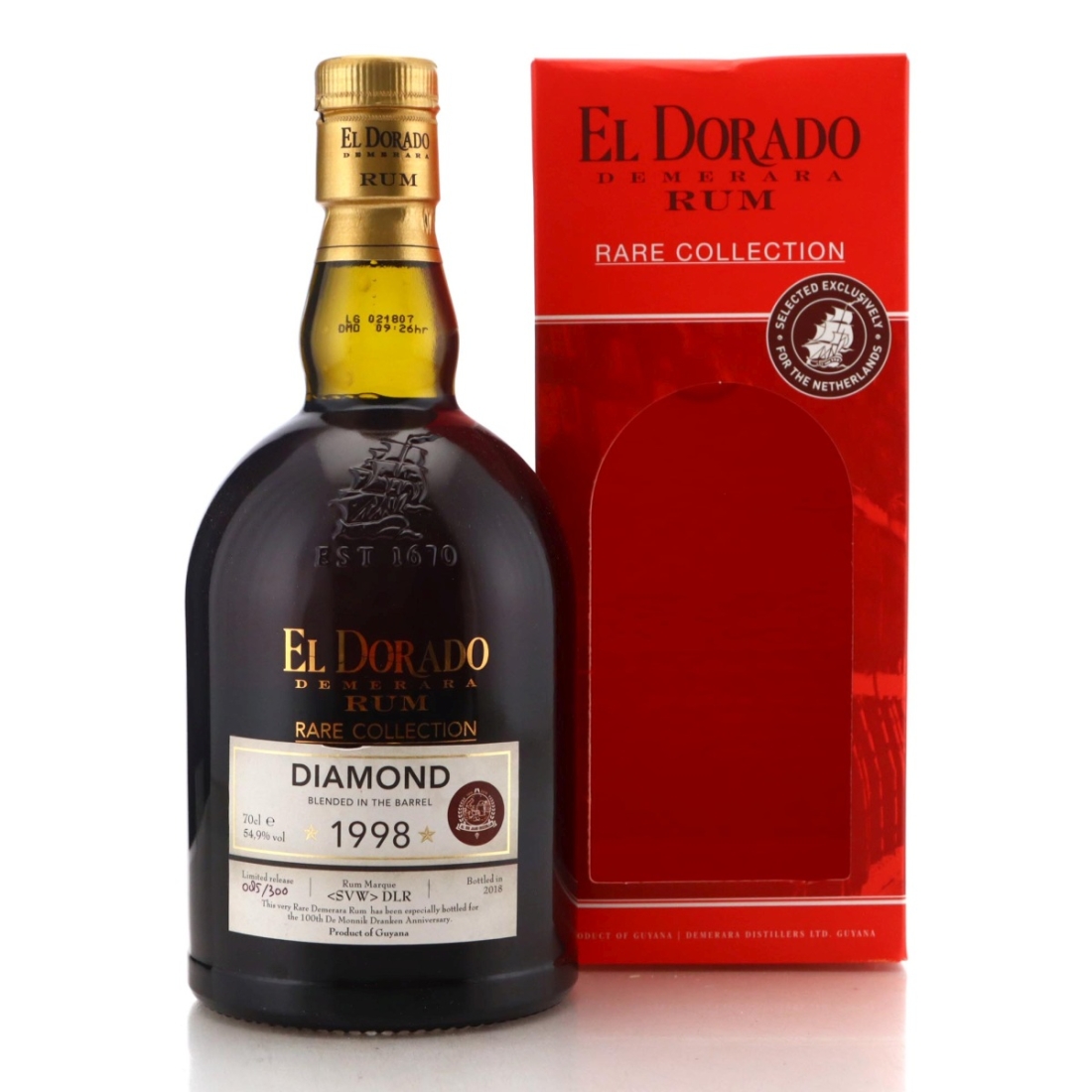 Image for Diamond <SVW>DLR 1998 El Dorado Rare Collection Blended in the Barrel