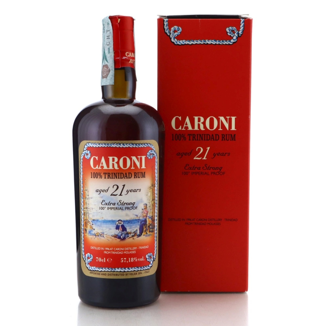 Image for Caroni 1996 100% Trinidad Rum 21 Year Old