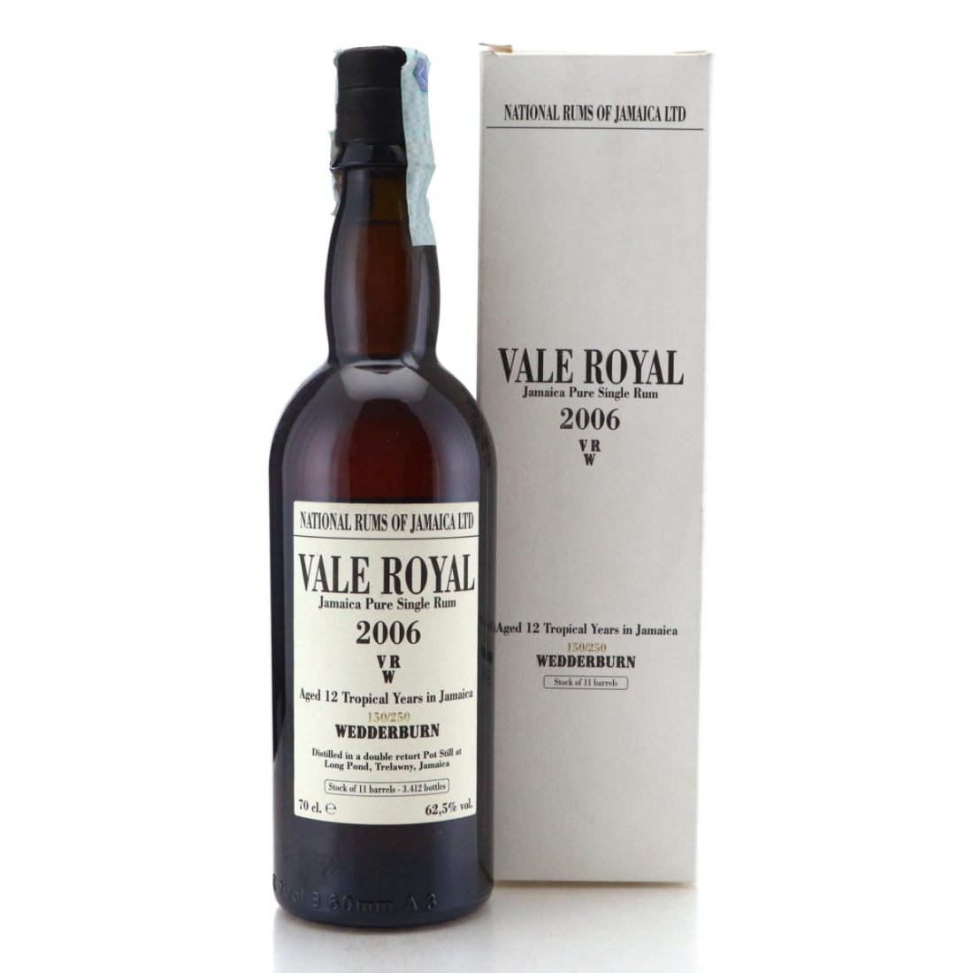 Image for Long Pond Vale Royal VRW 2006 Wedderburn 12 Year Old