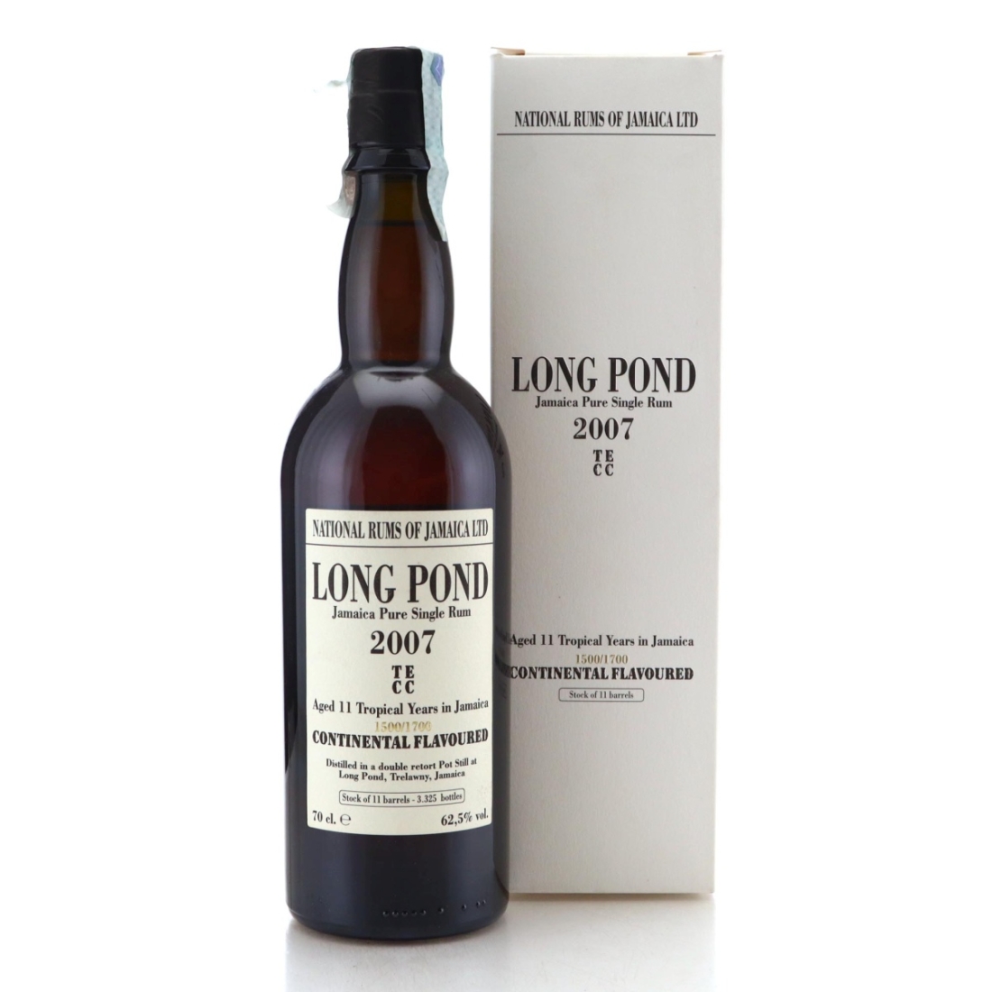 Image for Long Pond TECC 2007 Continental Flavoured 11 Year Old