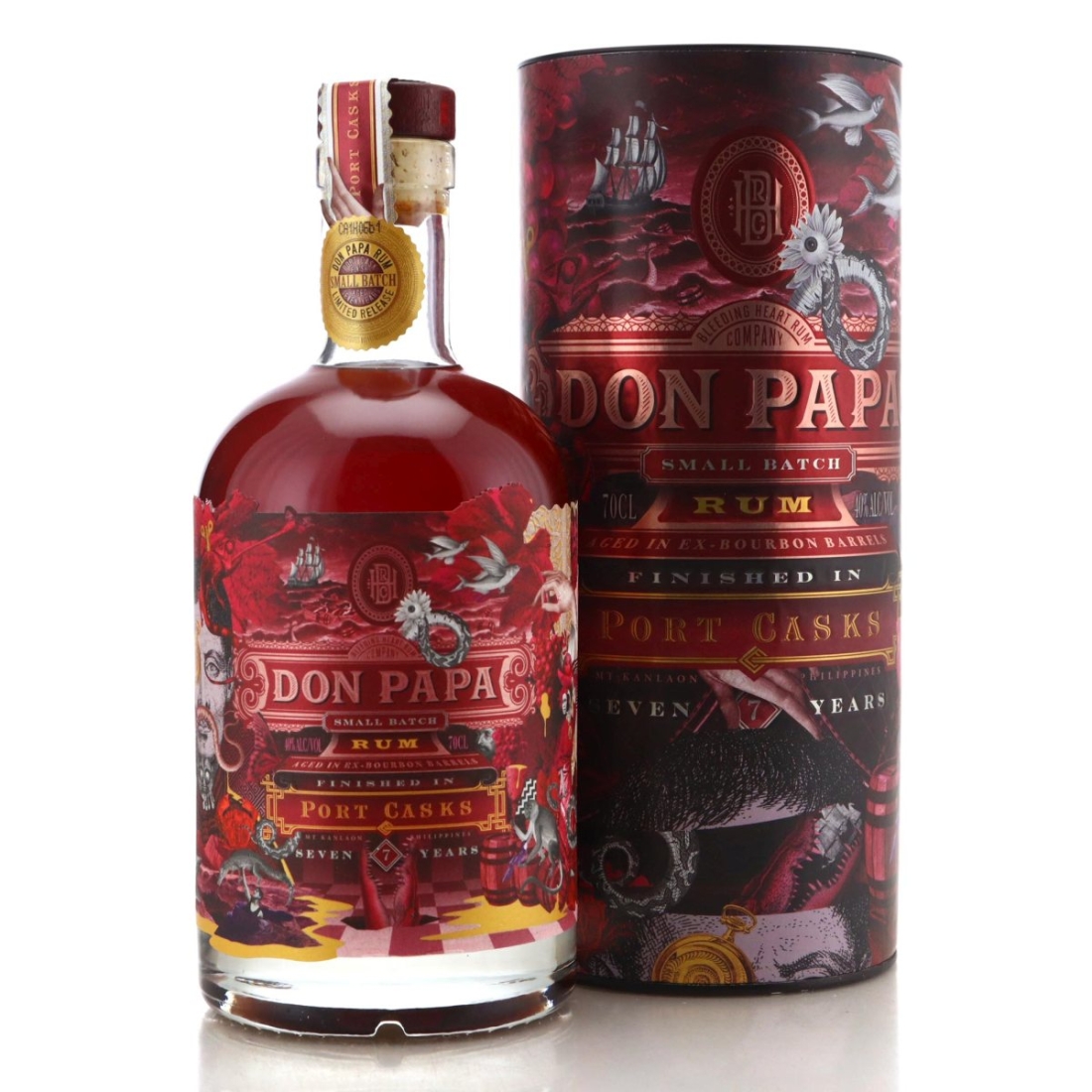 Image for Don Papa 7 Year Old Port Cask Finish
