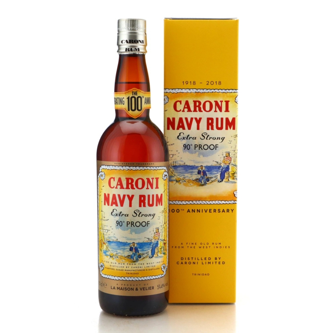 Image for Caroni Navy Rum Extra Strong - 100th Anniversary