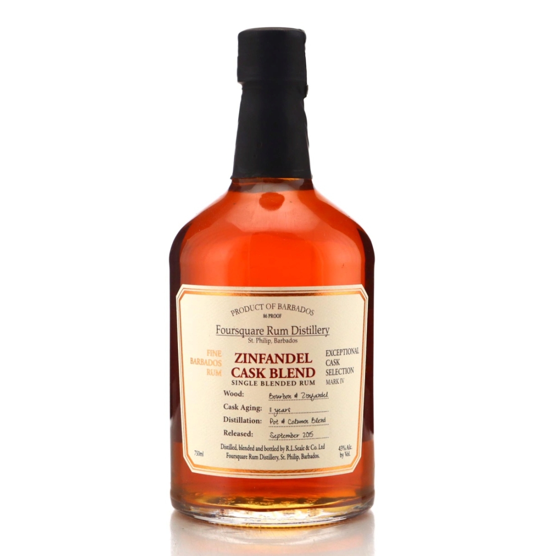 Image for Foursquare Zinfandel Cask Blend 11 Year Old