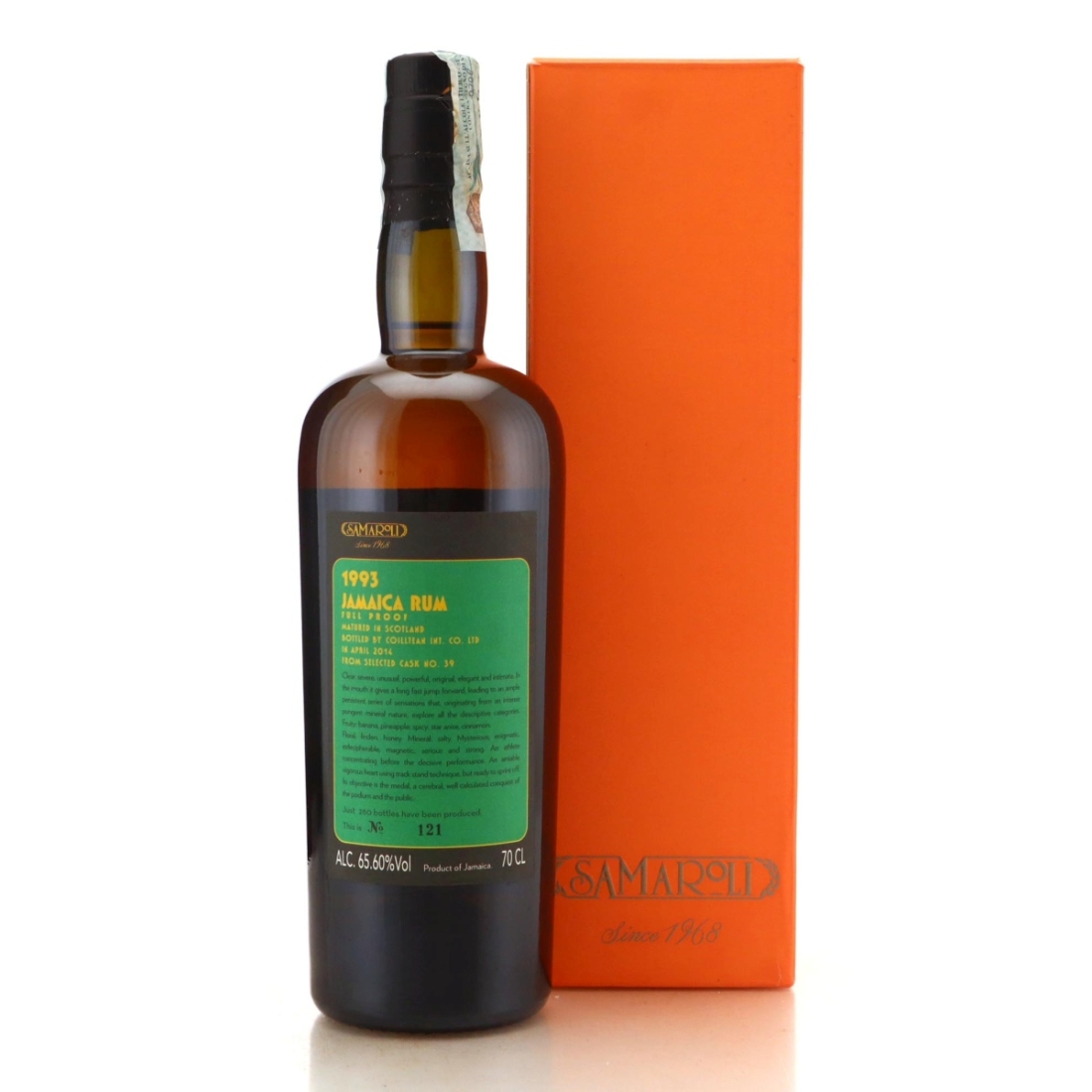 Image for Jamaica Rum 1993 Full Proof 