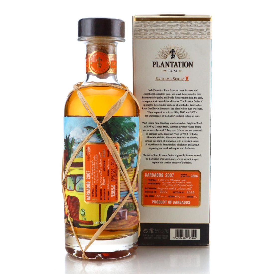 Image for WIRD 2007 Plantation 14 Year Old Extreme Series V