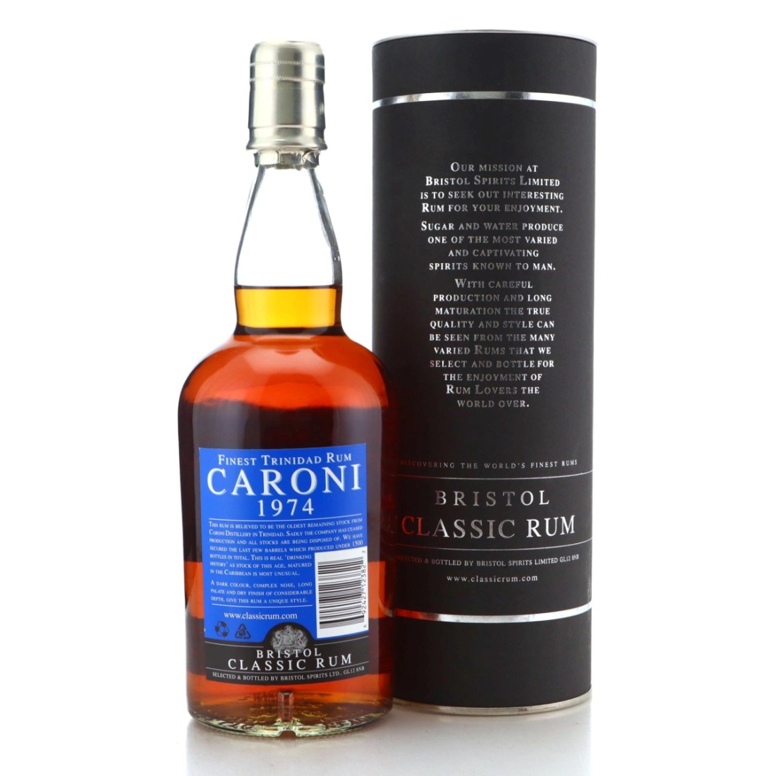 Image for Caroni 1974 Bristol Classic Rum