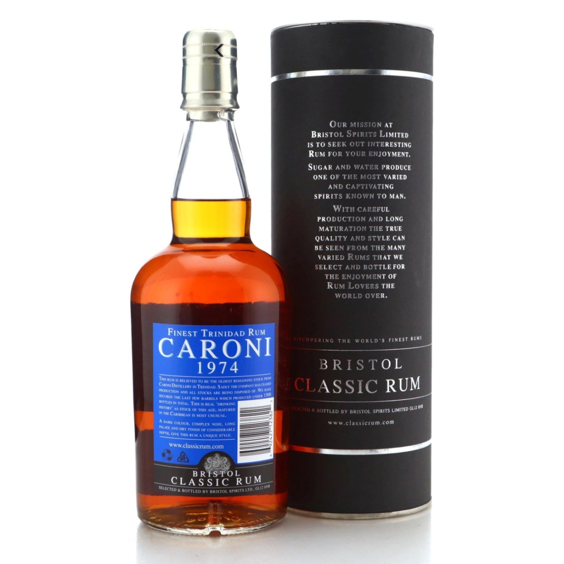 Image for Caroni 1974 Bristol Classic Rum