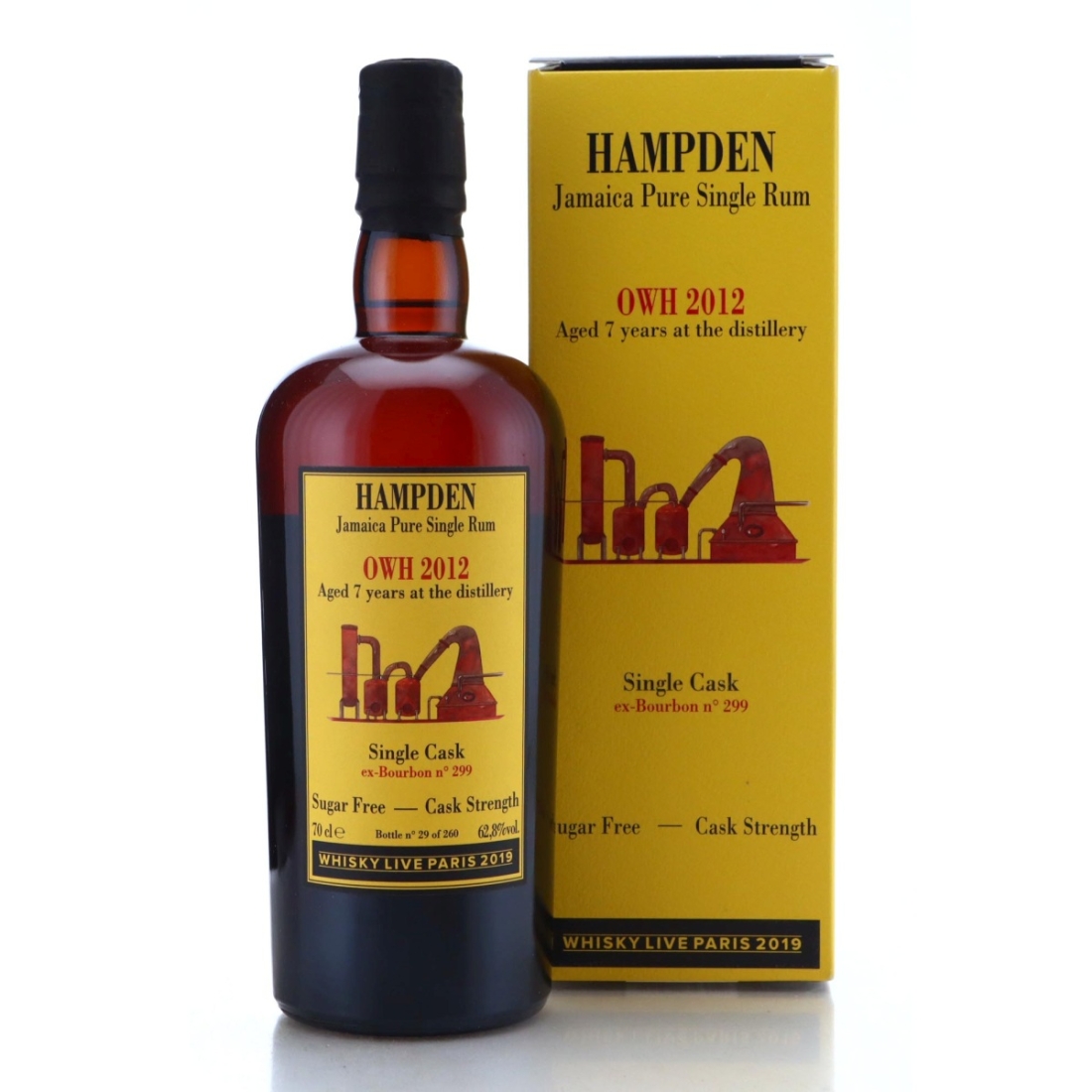 Image for Hampden OWH 2012 Habitation Velier 7 Year Old Single Cask
