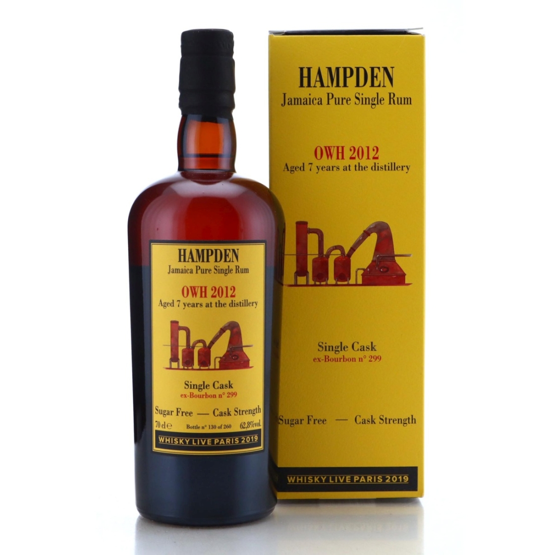 Image for Hampden OWH 2012 Habitation Velier 7 Year Old Single Cask