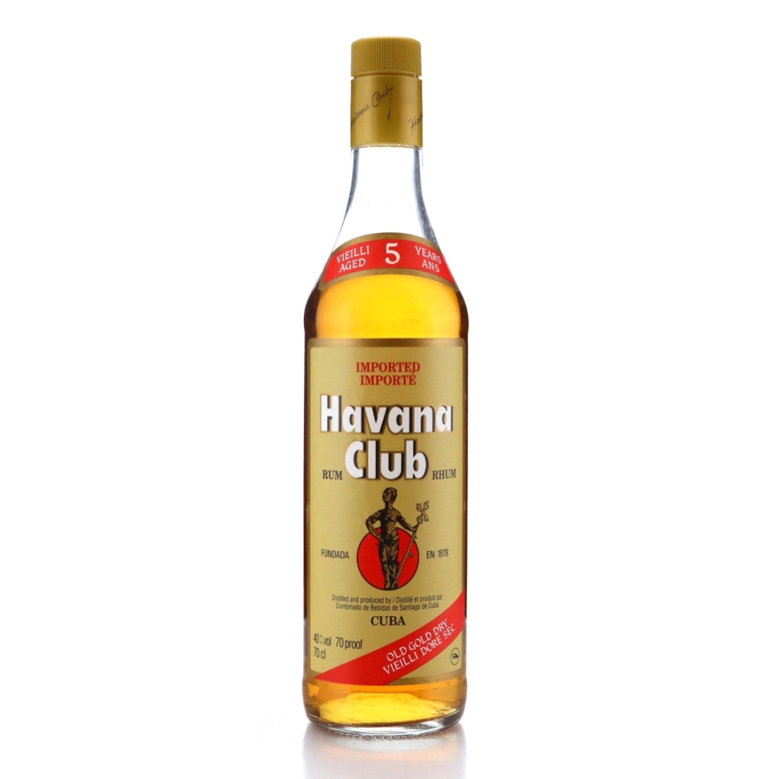 Image for Havana Club 5 Year Old Old Gold Dry