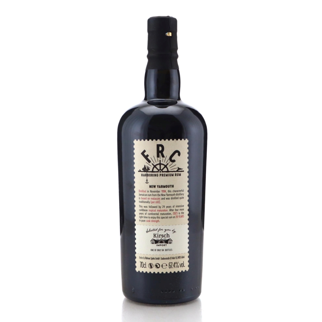 Image for New Yarmouth 1994 Flensburg Rum Company 28 Year Old