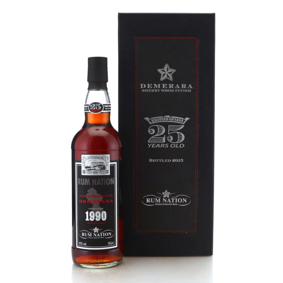 Image for Demerara Rum 1990 Rum Nation 25 Year Old