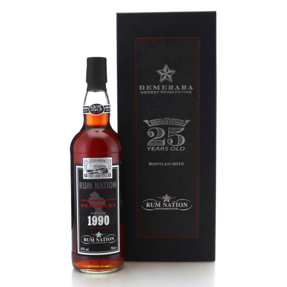 Image for Demerara Rum 1990 Rum Nation 25 Year Old