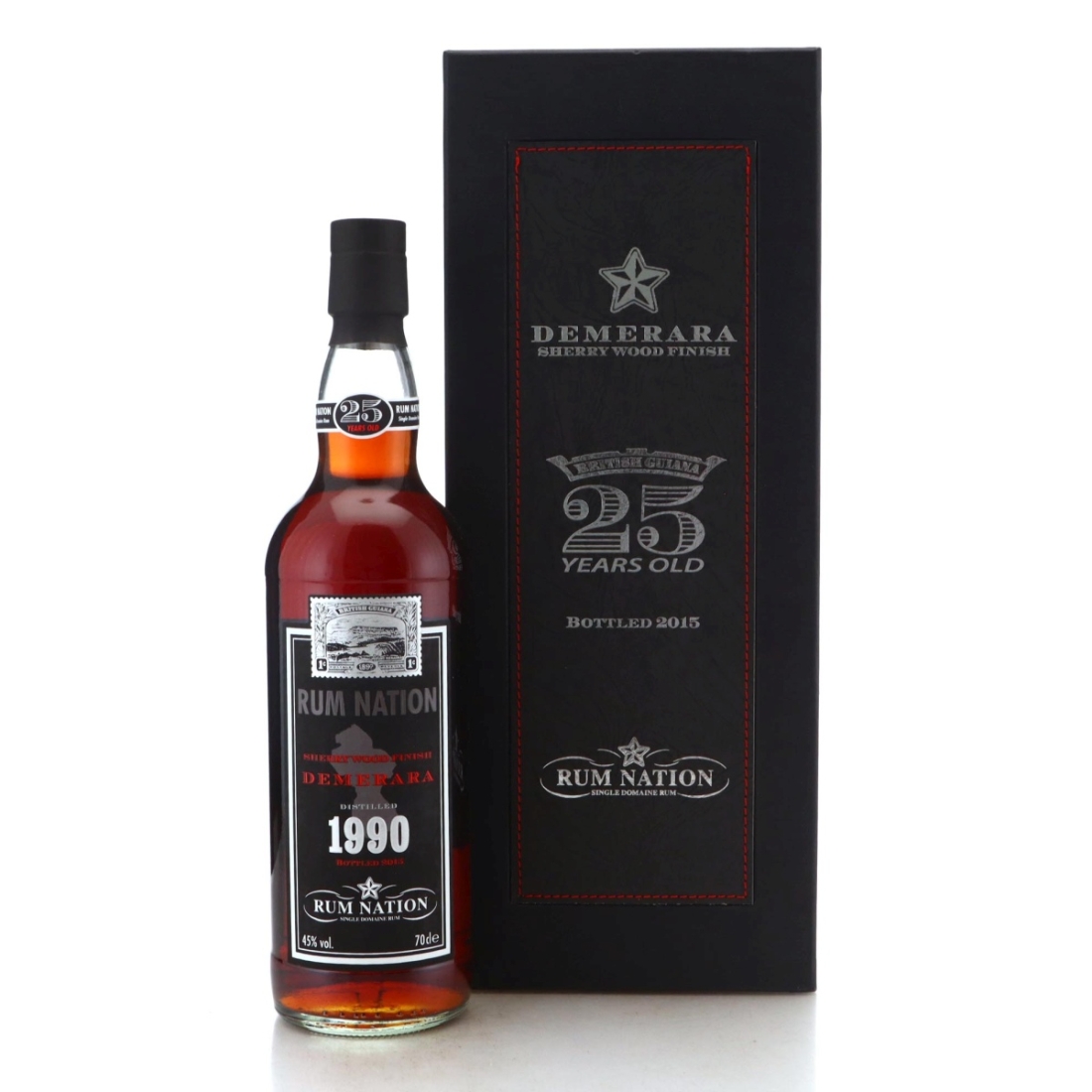 Image for Demerara Rum 1990 Rum Nation 25 Year Old