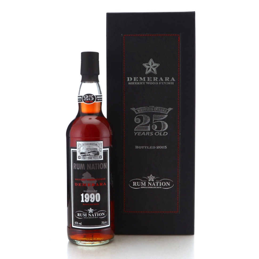 Image for Demerara Rum 1990 Rum Nation 25 Year Old