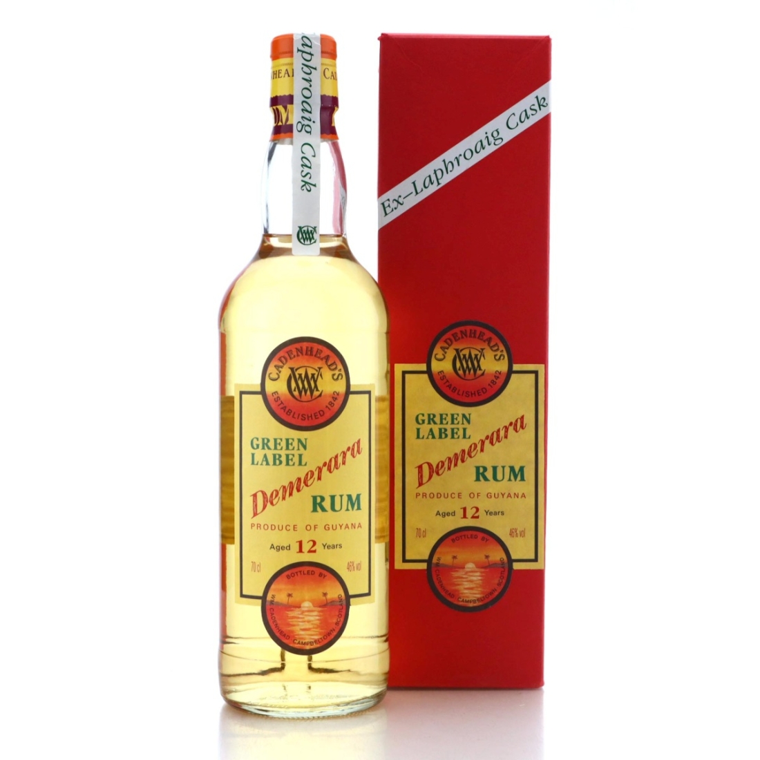 Image for Cadenhead's Green Label 12 Year Old Demerara Rum