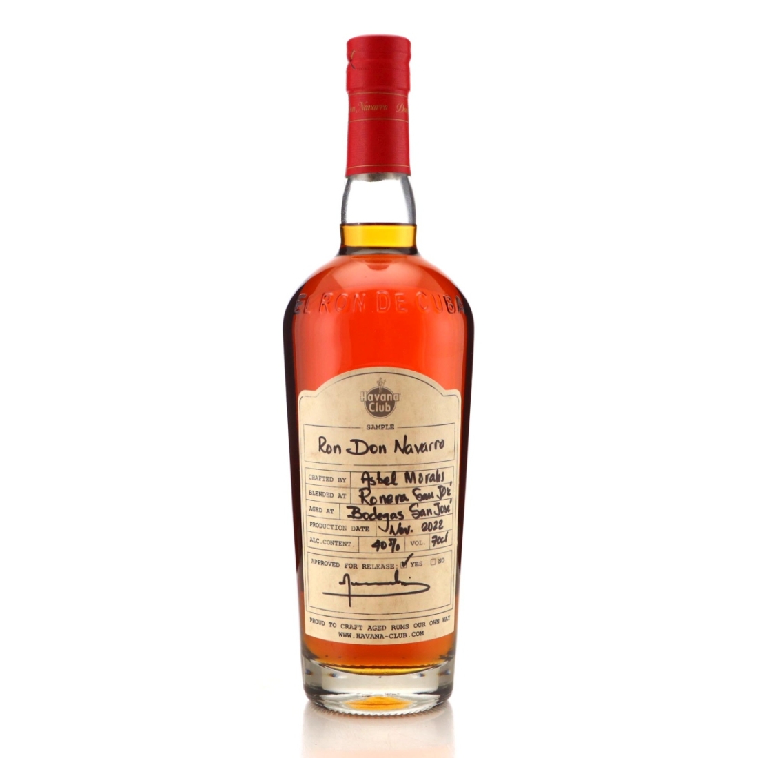 Image for Havana Club Ron Don Navarro Sample