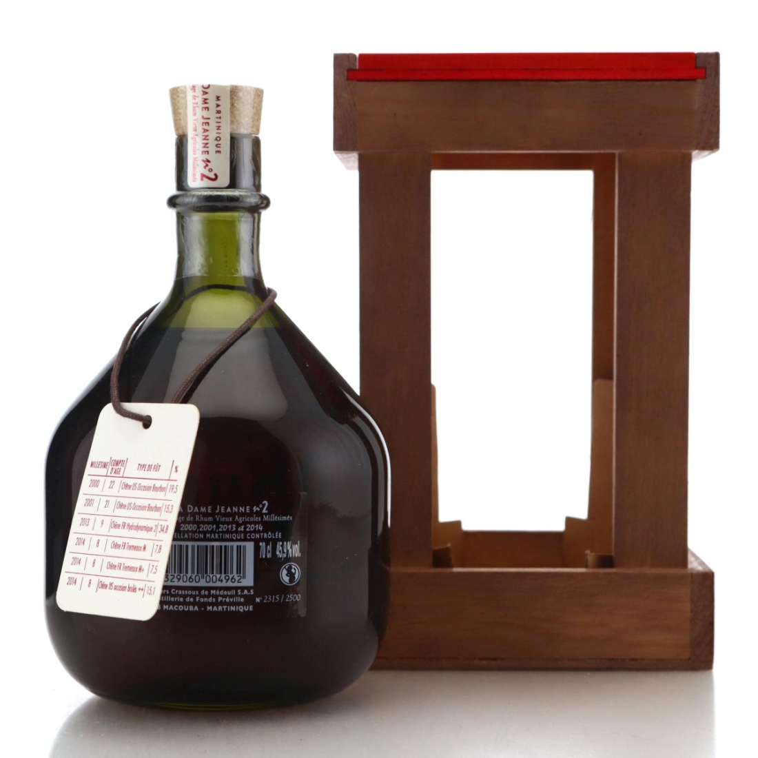 Image for Rhum J.M La Dame Jeanne No.2