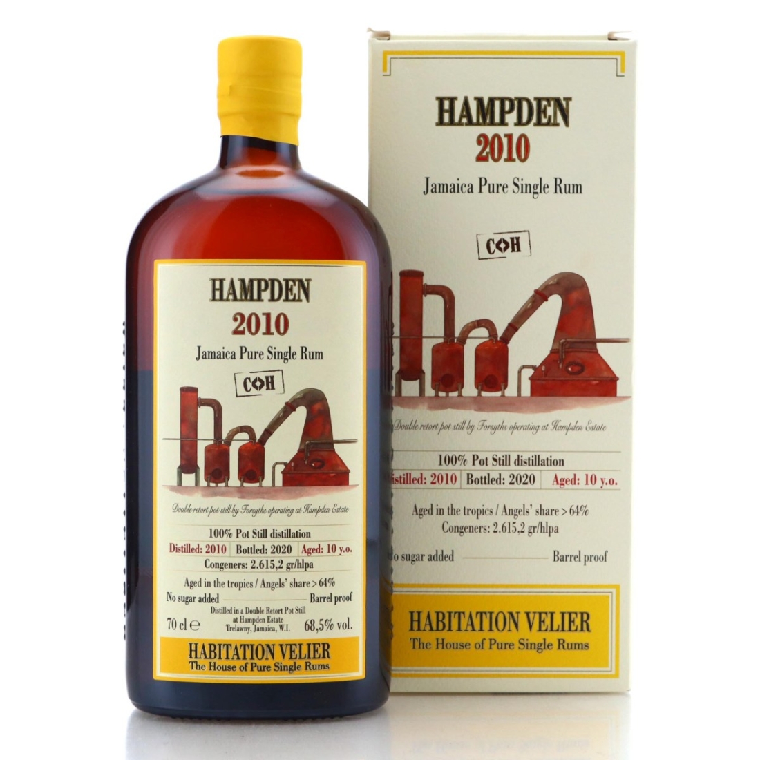 Image for Hampden C<>H 2010 Habitation Velier 10 Year Old